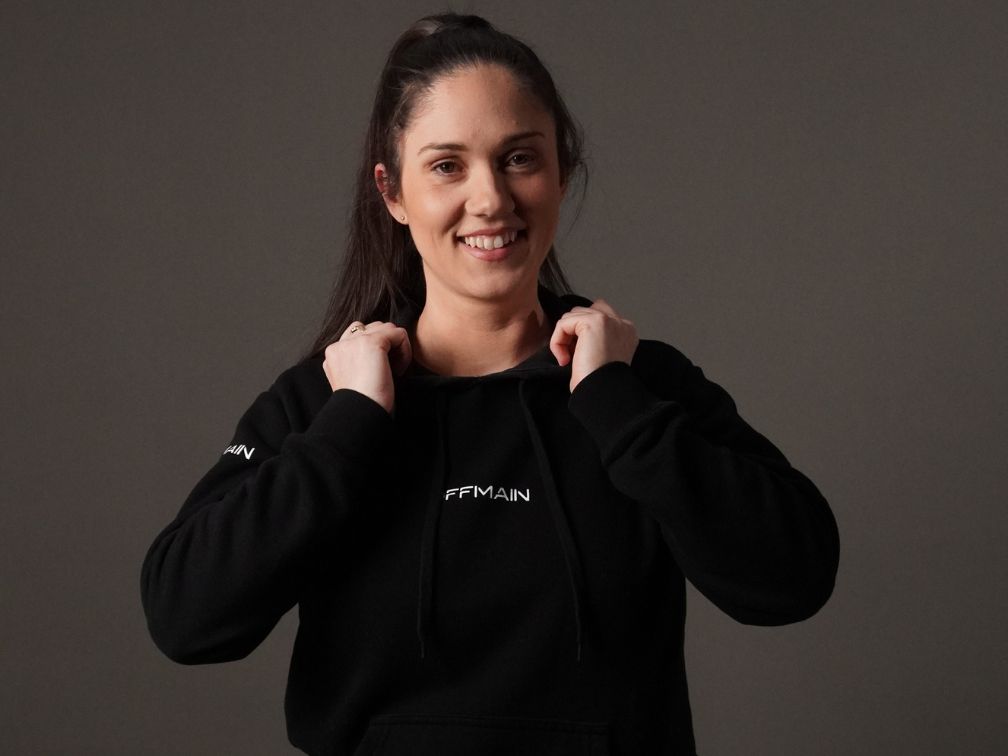 OFFMAIN - Black Hoodie- Women’s