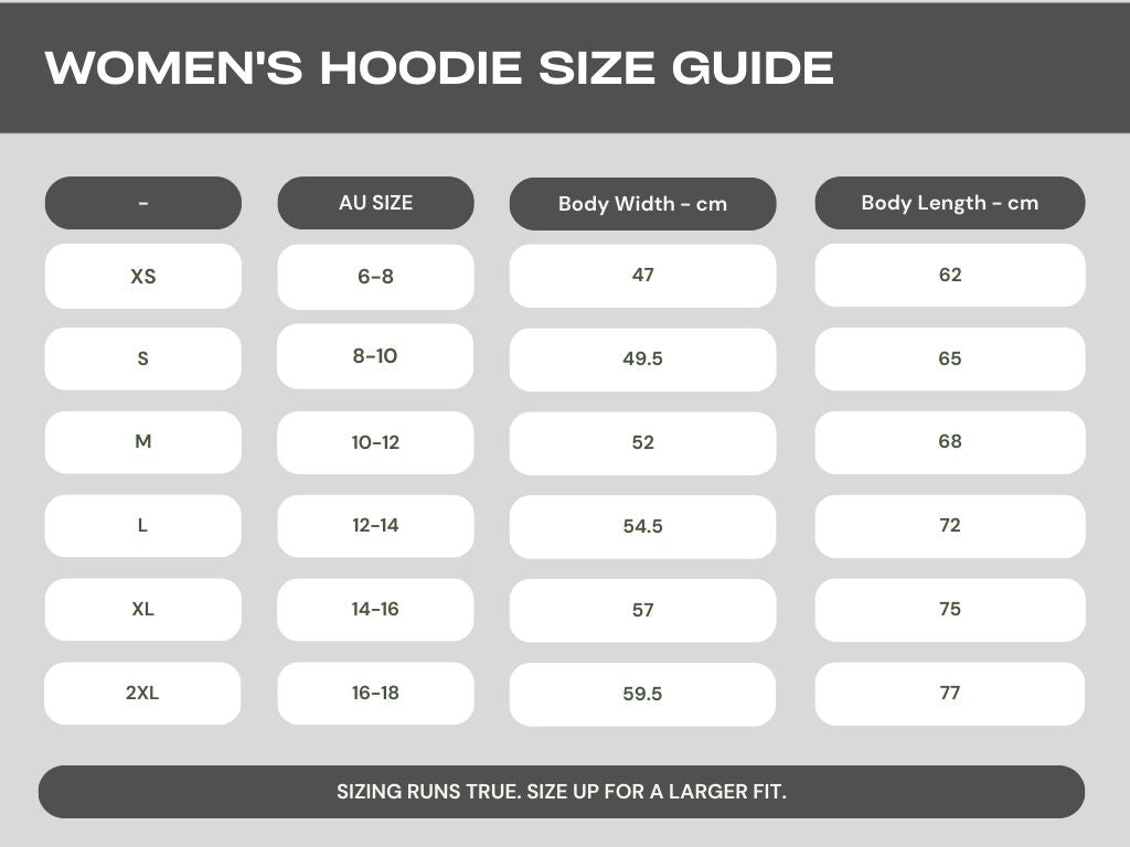 OFFMAIN - Black Hoodie- Women’s
