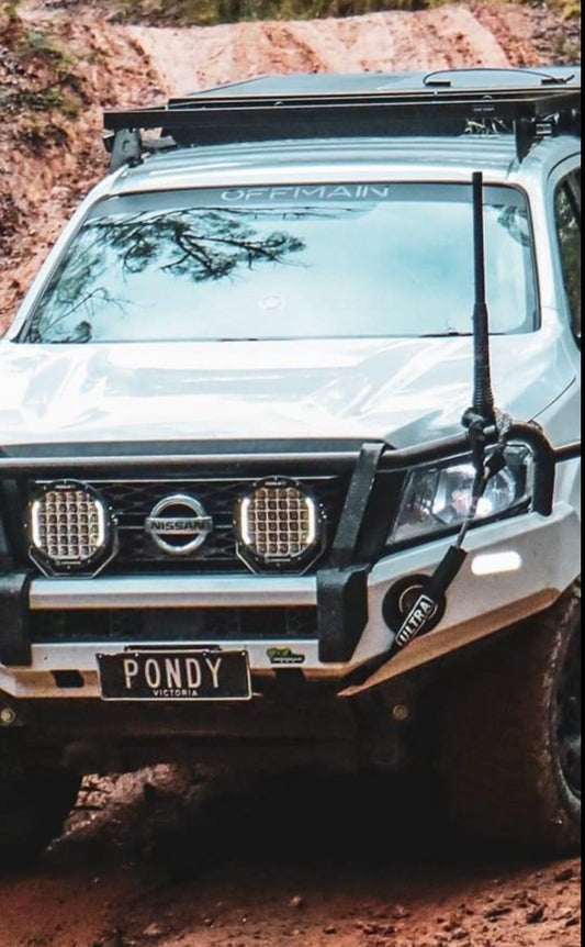 Windscreen Banner Matte Black