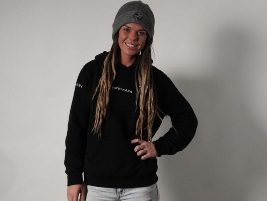 OFFMAIN - Black Hoodie- Women’s