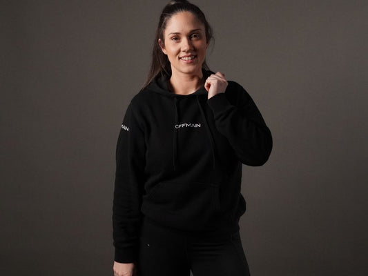 OFFMAIN - Black Hoodie- Women’s